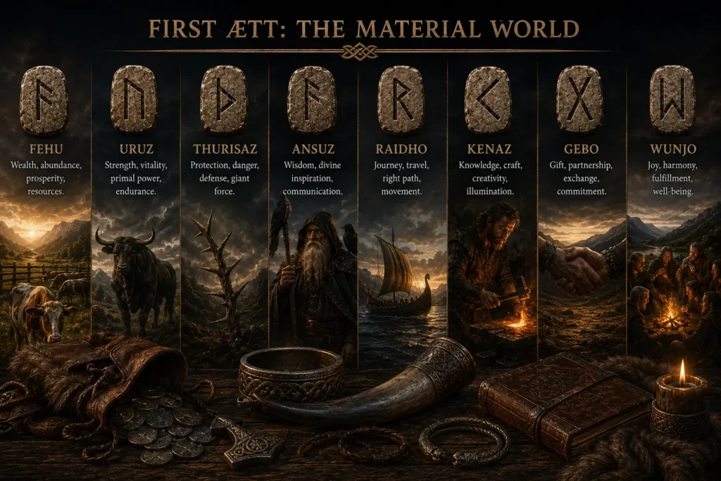 First Ætt The Material World