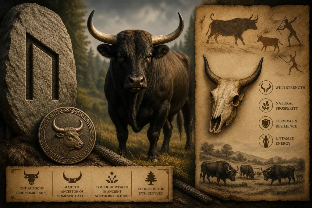 The Aurochs The Real Animal Behind the Rune