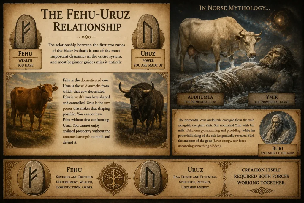 The Fehu-Uruz Relationship